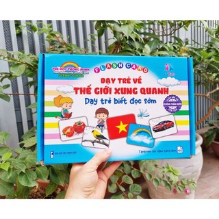 Bộ Thẻ Dạy Trẻ Về Thế Giới Xung Quanh