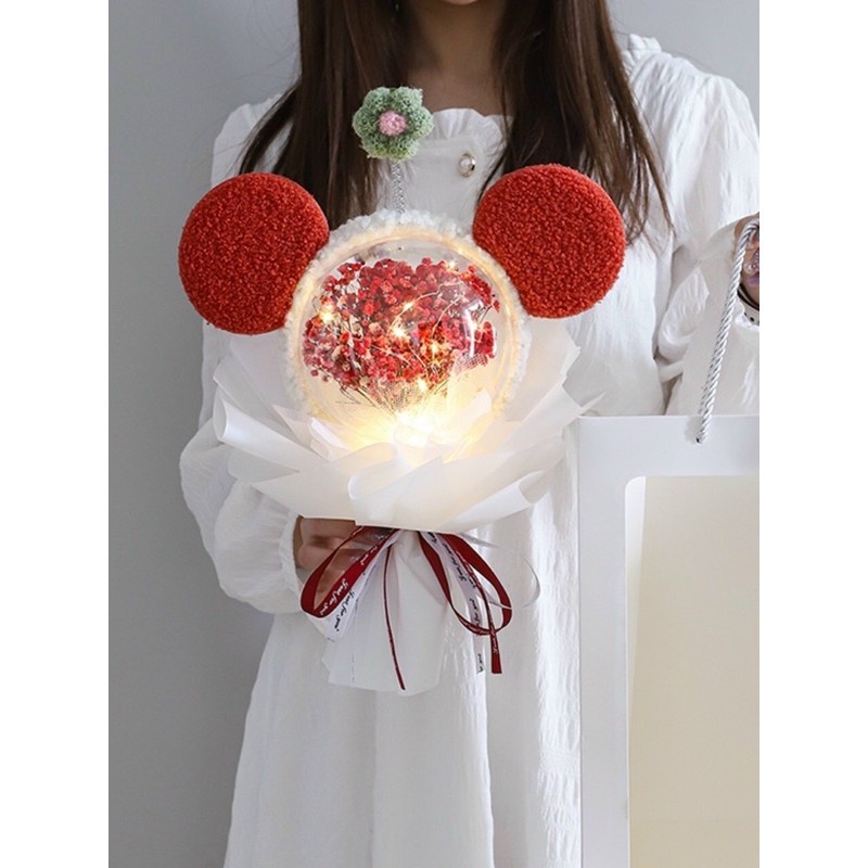 Set nguyên liệu làm hoa bóng siêu hót 2021 shop Hieudecor.