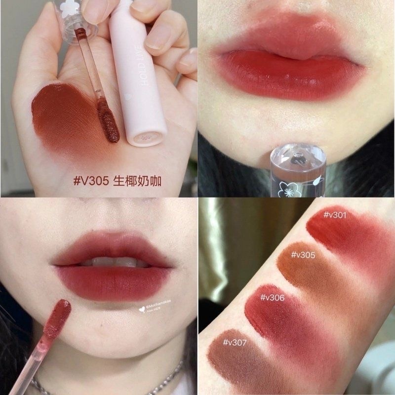 Son kem Hold Live Sakura siêu mềm mịn nắp hoa anh đào xinh xắn