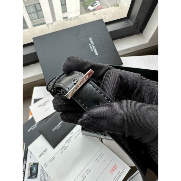 Túi Y...sl Sz 19cm Tag bạc Nguyên bản Full 2 box bill thẻ đầy đủ