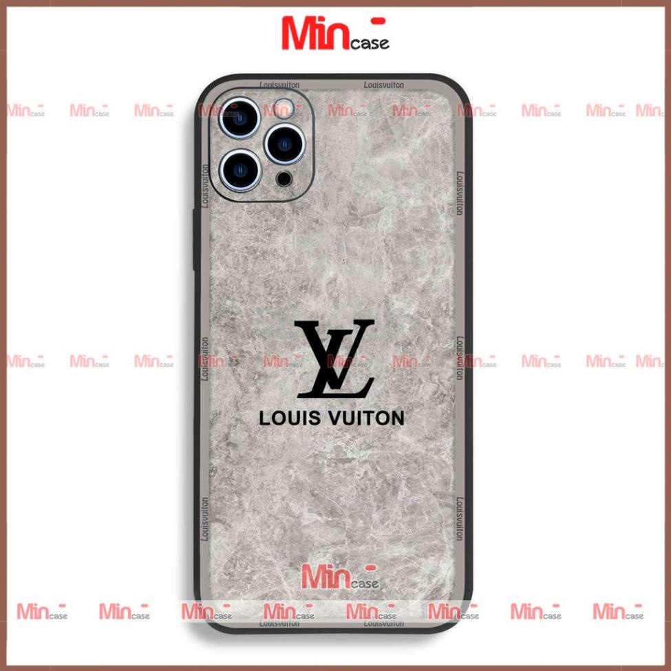 Ốp lưng điện thoại iPhone Nike lv louis vuitton cạnh viền vuông silicon dẻo ip 6/6s/7/8/X/XS/11/12/13/14 Pro Plus Max