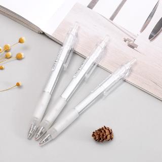 Bút bi nước trong suốt mực gel màu đen ngòi 0.5mm dễ thương B41
