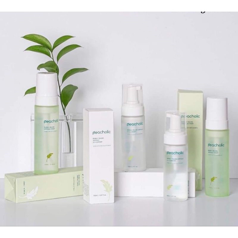 Toner Peacholic chiết xuất keo ong và ngải cứu sạch da, ngừa mụn, chống oxi hóa 200ml