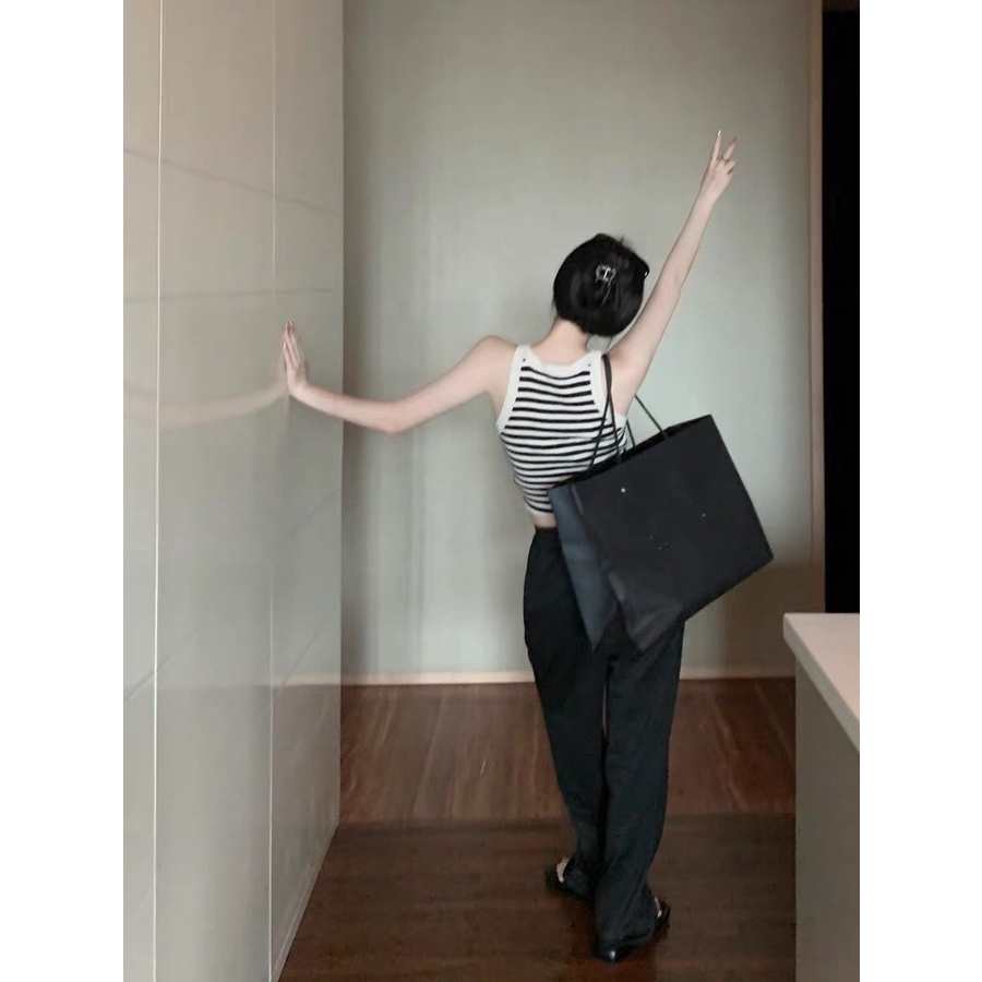 Áo Croptop Nữ Sát Nách - Ba Lỗ Len Tăm Không Tay Ôm Body Đi Biển, Dạo Phố LIZ-A340.1 | BigBuy360 - bigbuy360.vn