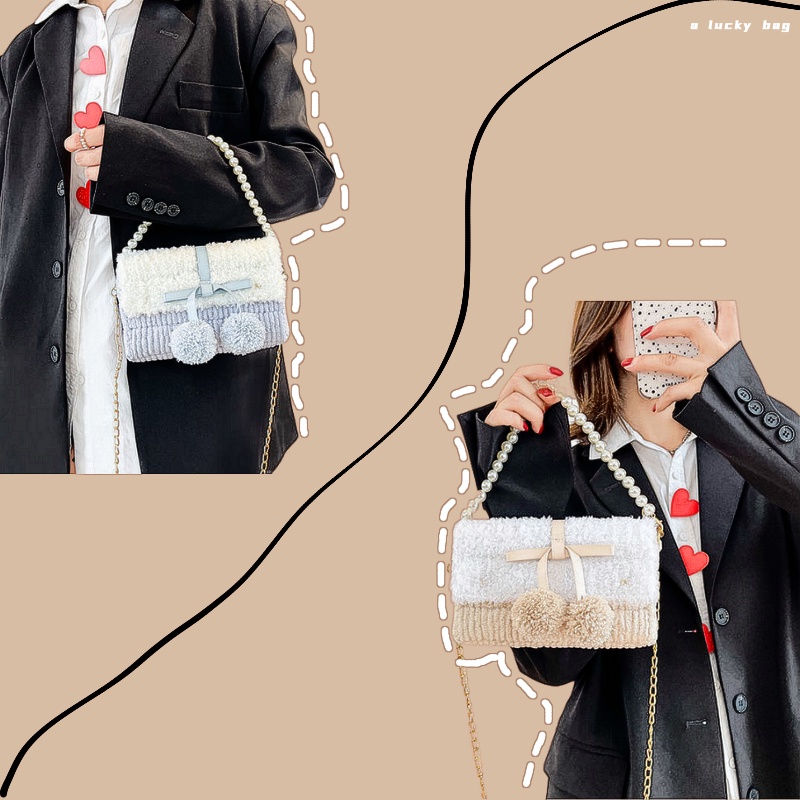 {với video hướng dẫn}2022 túi dệt tay mới Túi Handmade Tđeo chéo làm quà tặng người yêu | BigBuy360 - bigbuy360.vn