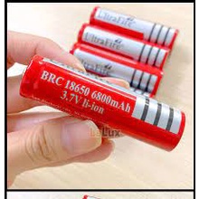 PIN SẠC  3V7 18650  dung lượng 4200 / 6800 mAh  dùng cho các loại đèn pin, quạt mini