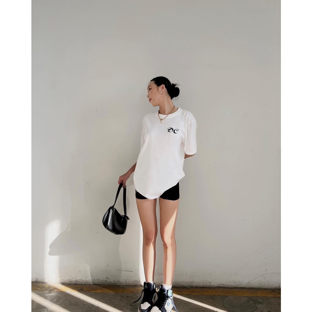 Áo thun nữ BLACKDOKI-DCC , áo phông basic hiện đại cá tính chất cotton dày dặn oversize