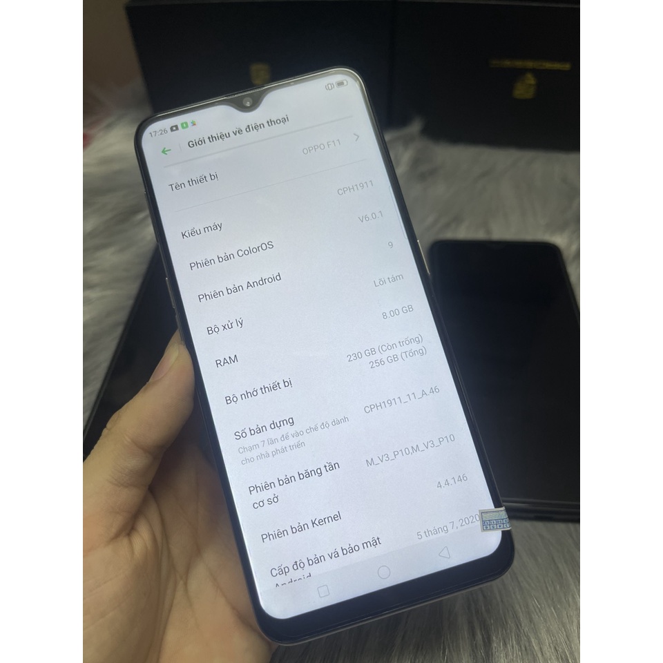 Điện thoại cảm ứng oppo F11 ram 8/256G màn hình  6.5"Full HD+ chip MediaTek Helio P70 chiến game căng đét