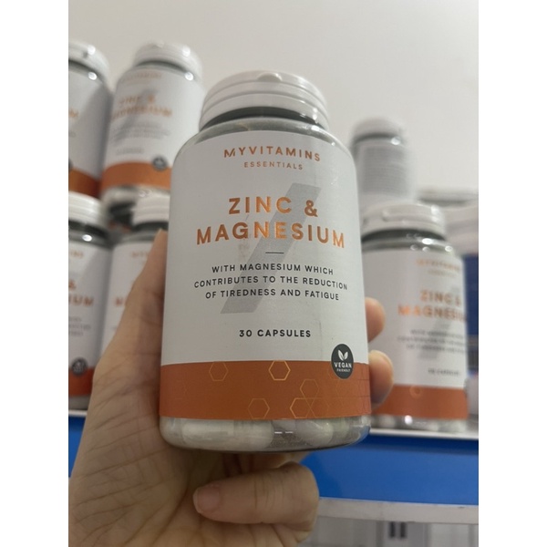 𝐌𝐲𝐩𝐫𝐨𝐭𝐞𝐢𝐧- ZINC & MAGIE - Viên uống kẽm magie - Tăng cường sinh lý điều hòa stress, phục hồi cơ bắp