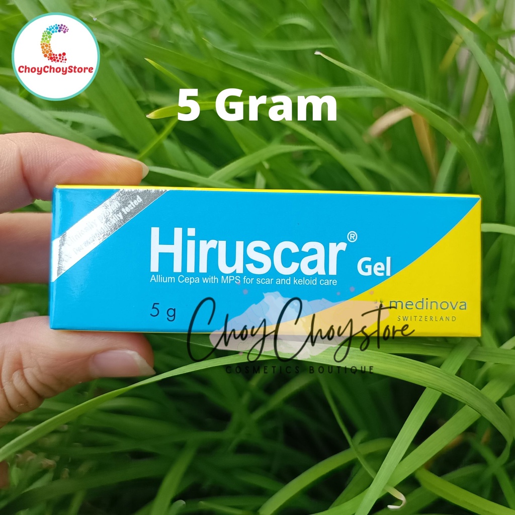 [TEM CTY]  HIRUSCAR 5g & 20g - Gel cải thiện sẹo vừa, sẹo lõm, sẹo thâm tuýp 5g & 20g