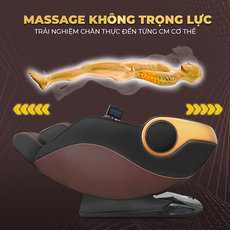 Ghế Massage Cozzia CZ-123 massage 5D thông minh 20 túi khí trải khắp toàn thân khiển giọng nói thông minh