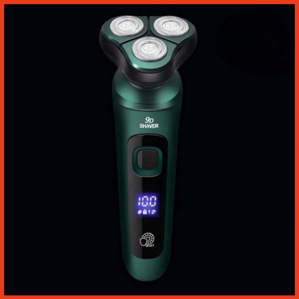 Máy Cạo Râu đazinăng 9D SHAVER screen chỉ ra LED Dao Cạo Nổi 3 cổng sạc cho iPhone 4/4S/5/5S và các loại máy Samsu Hot