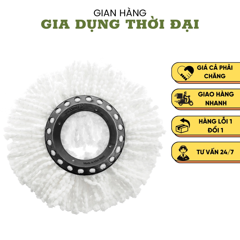 Bông Lau Thay Thế Cho Bộ 360 độ Kokomega