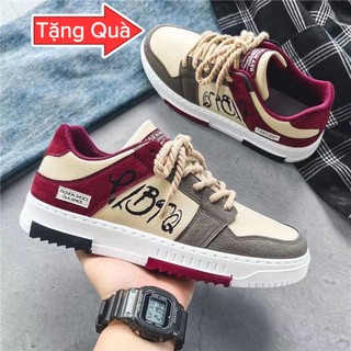 Giày Nam [ Free Ship + Tặng tất ] , mẫu giày tăng chiều cao 5 cm  mới nhất 2022