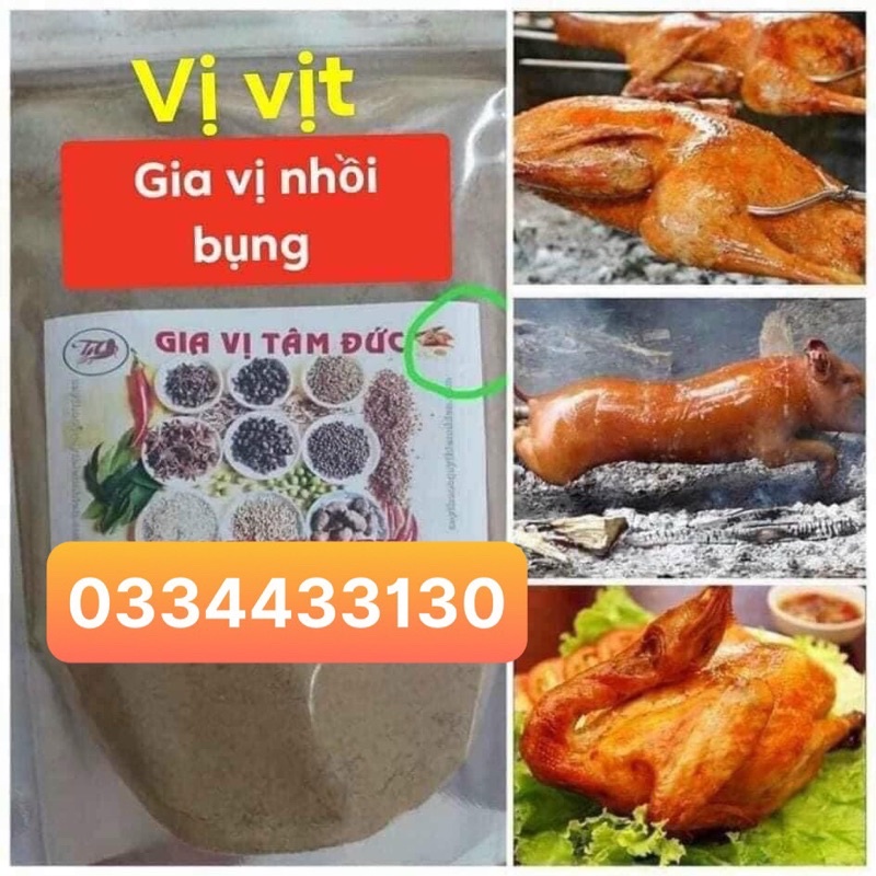 1kí gia vị quay nướng vịt