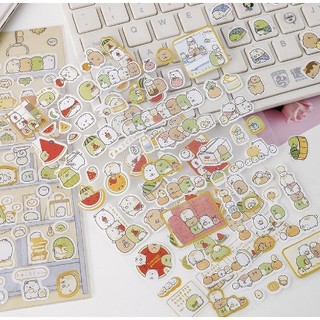 Set 1 tấm Sticker molang siêu xinh