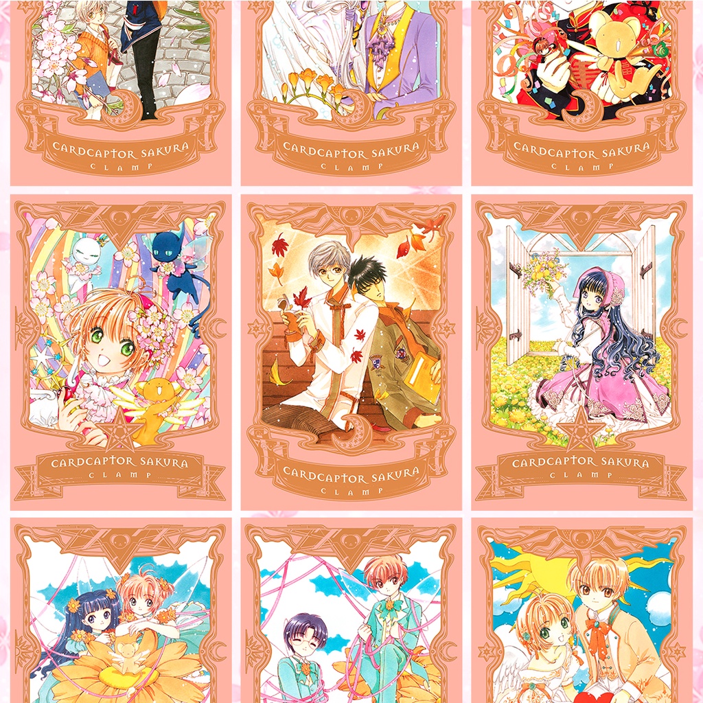 Postcard SAKURA THỦ LĨNH THẺ BÀI xinh xắn nhiều mẫu - CARDCAPTOR SAKURA - Postcard anime manga xinh đẹp