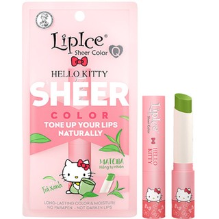 Son Dưỡng Lipice Sheer Color Q 2.4g Matcha hồng tự nhiên