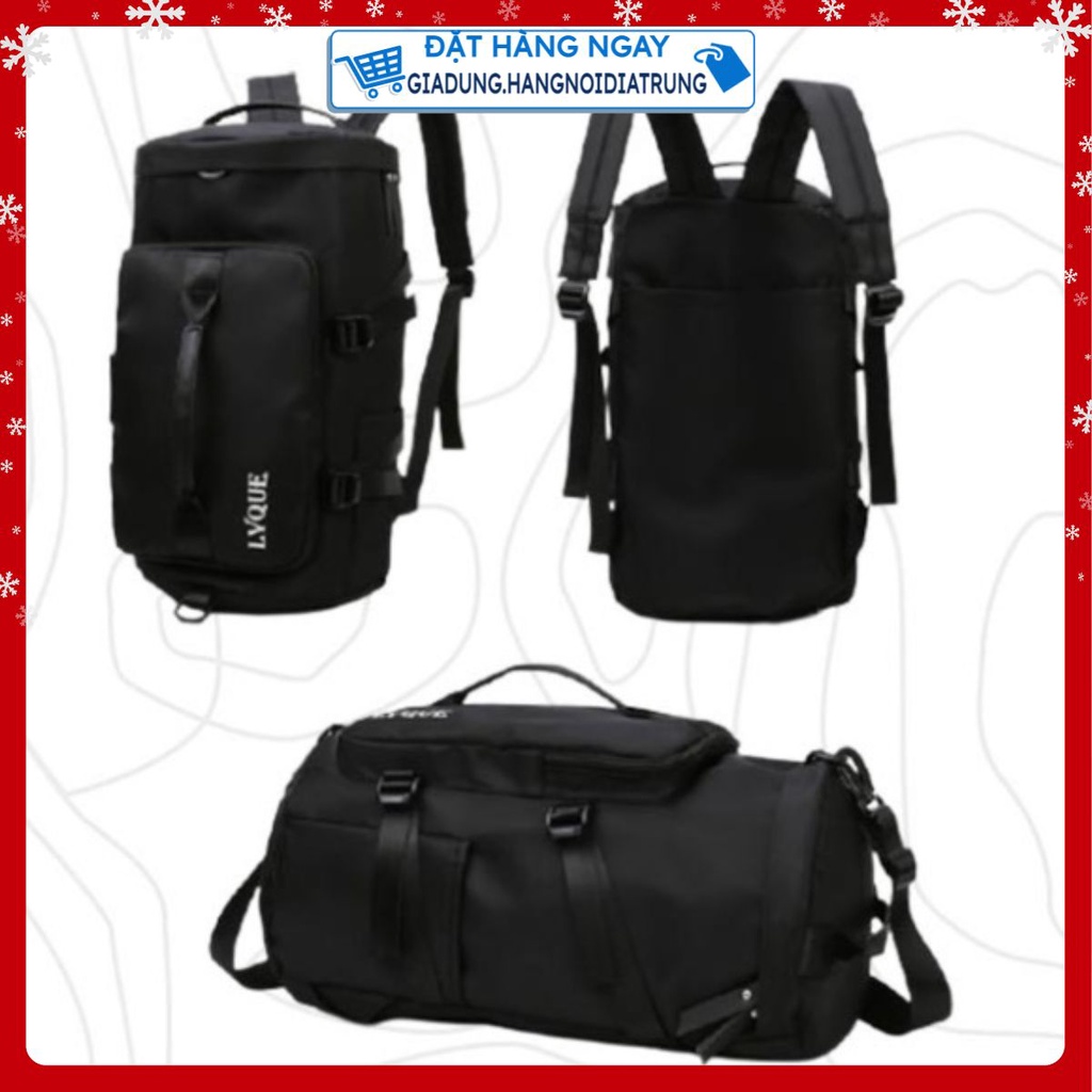 Túi Xách Du LịchFREESHIPBalo Kiêm Túi Đeo Du Lịch VLQUE,Đa Năng,Chống Thấm Nước,Có Ngăn Để Giày,Đựng Đồ Ướt,Dày Dặn