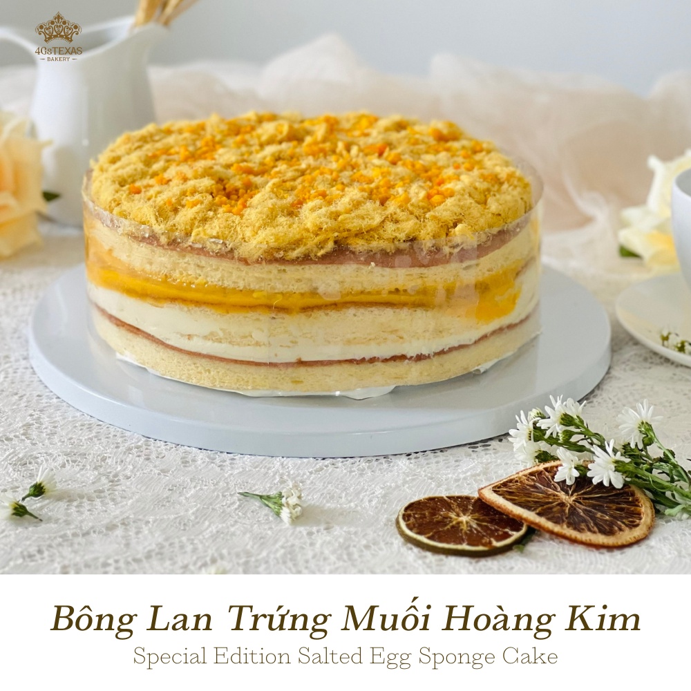 Bông Lan Trứng Muối Hoàng Kim [mẫu ngẫu nhiên tại 4Gs Texas]
