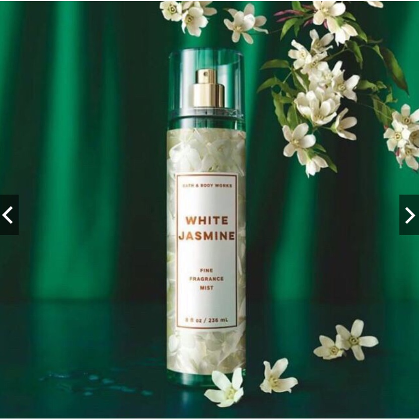 ✨ Xịt thơm Body Mist 𝐁𝐚𝐭𝐡 𝐀𝐧𝐝 𝐁𝐨𝐝𝐲 𝐖𝐨𝐫𝐤𝐬 𝐖𝐡𝐢𝐭𝐞 𝐉𝐚𝐬𝐦𝐢𝐧𝐞
