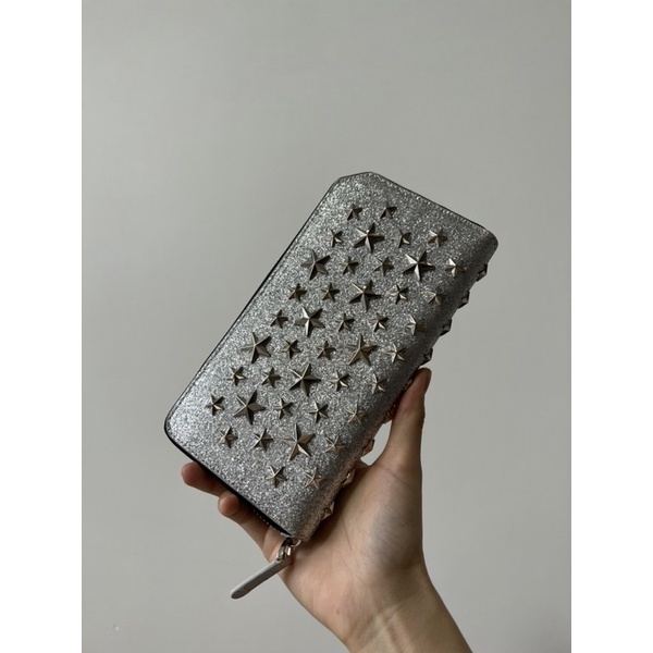 Ví dài cầm tay đinh nhọn louboutin,ví ngôi sao,hoạ tiết