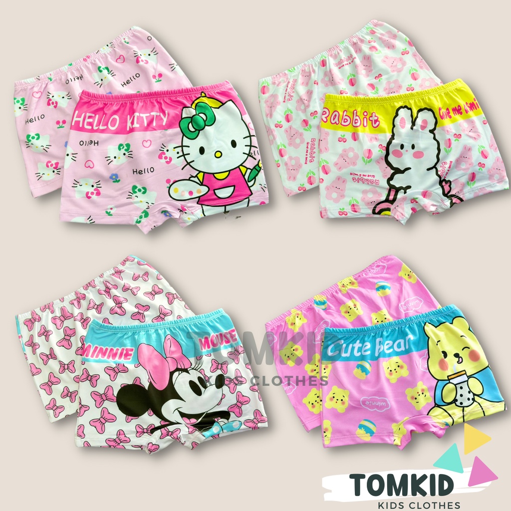 Set 10 quần chip cho bé gái mặc váy