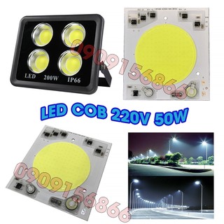 Mắt led cob 50w tròn ( điện áp 220v)