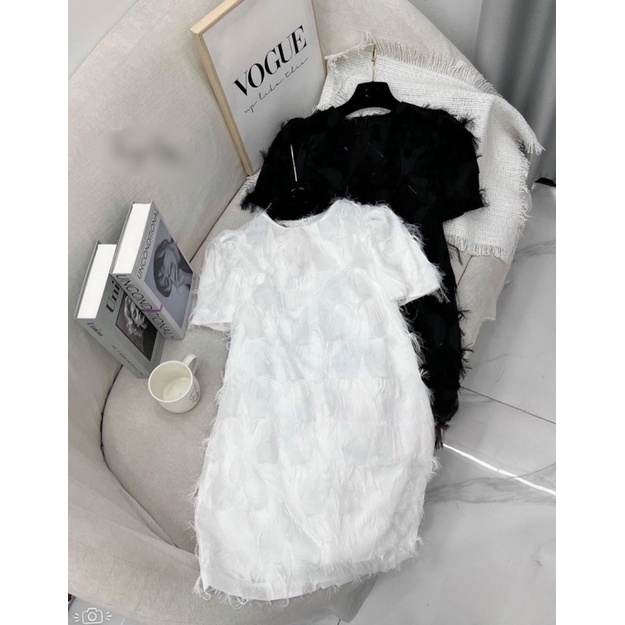 Váy xuông lông tiểu thư