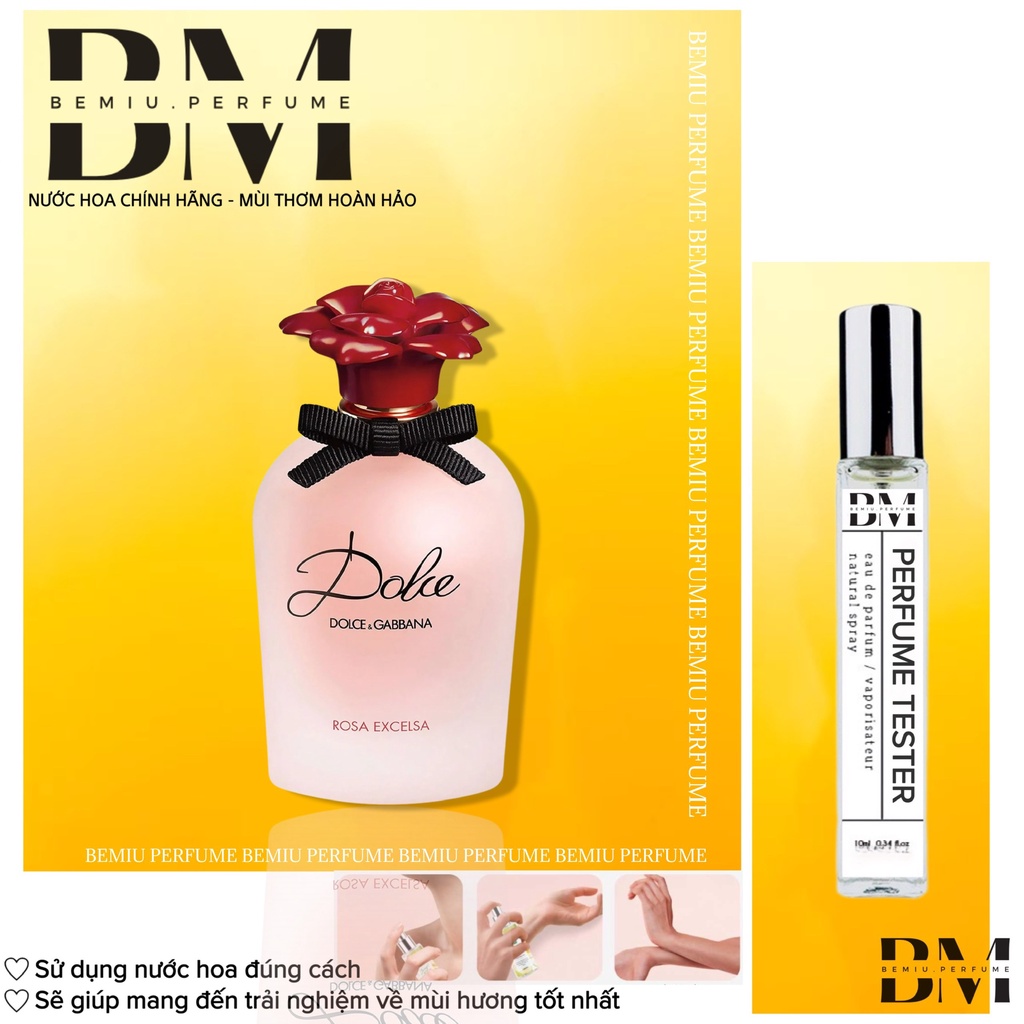 Nước hoa Dolce & Gabbana Dolce Rosa Excelsa Eau de Parfum 𝗕𝗲𝗺𝗶𝘂𝘀𝘁𝗼𝗿𝗲𝗽𝗲𝗿𝗳𝘂𝗺𝗲