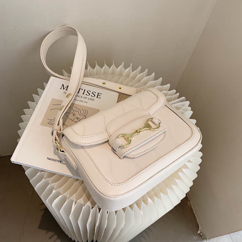 Túi Xách Nữ, Túi Xách Dây Da Khoá Séc Kiểu Mới Phong Cách Hàn Quốc - Túi Xách Milk Milk