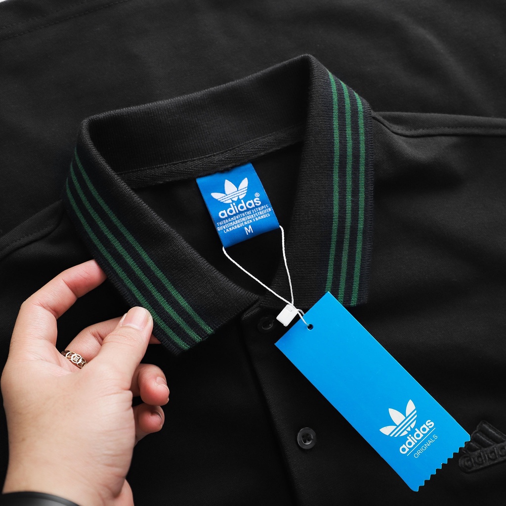Áo polo viền cổ , polo thêu das
