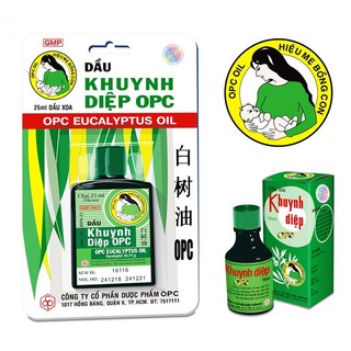 Dầu khuynh diệp opc chai 15ml và 25ml