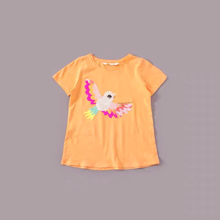 Áo phông hè saquin gạt cho bé gái AHM018