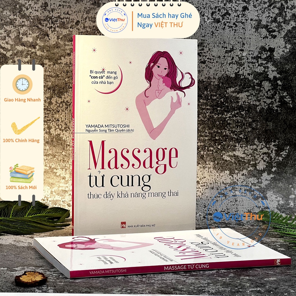 Sách - Massage Tử Cung Thúc Đẩy khả Năng Mang Thai (PN)