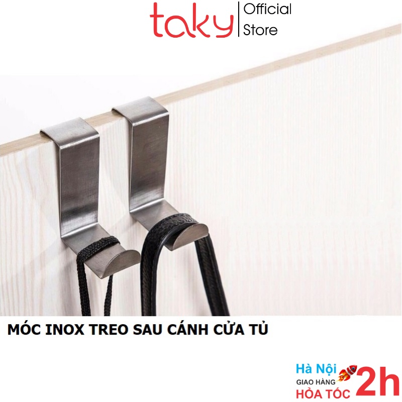 Móc Gài - Taky, Treo Đồ Đa Năng Hình Chữ Z, Móc Gài Sau Cánh Tủ Bếp, Tiện Dụng Trong Không Gian Bếp. 2016