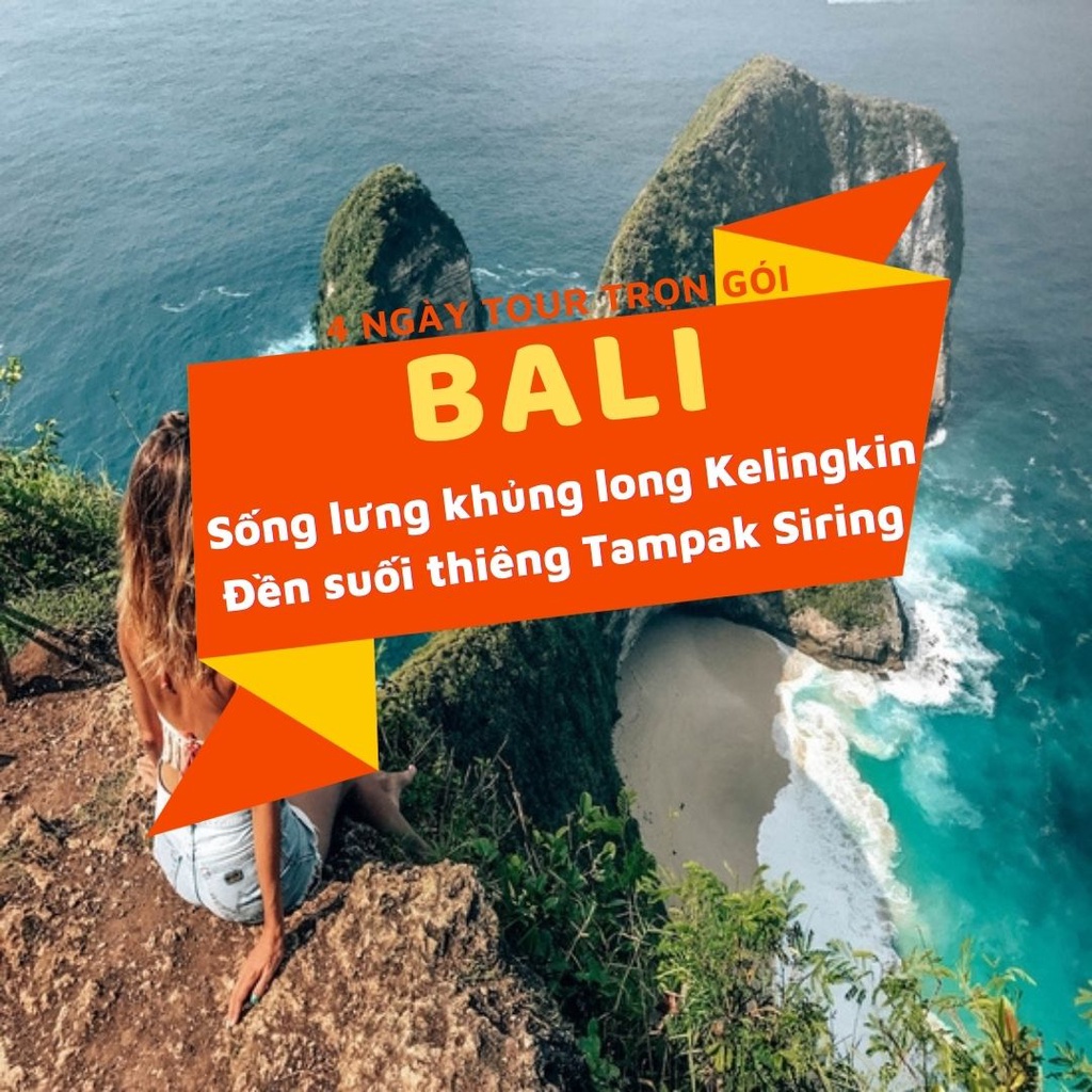 [EVoucher Vietravel] Indonesia - Bali: Đền suối thiêng Tampak Siring v