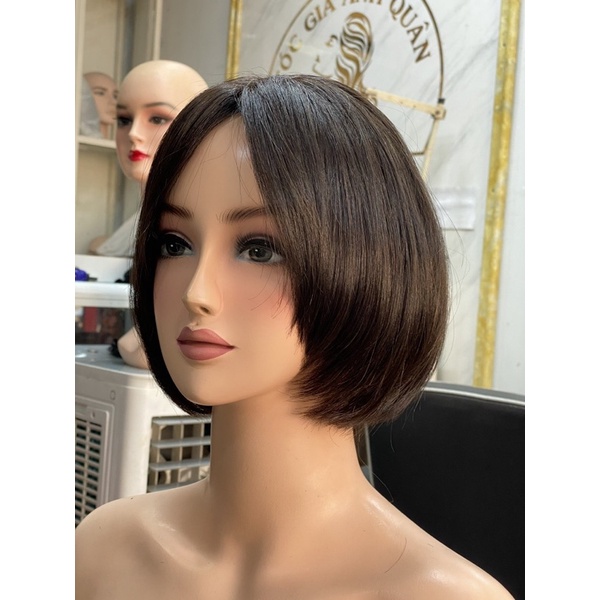 ⚡FREESHIP⚡Tóc đội nguyên đầu làm bằng tóc thật