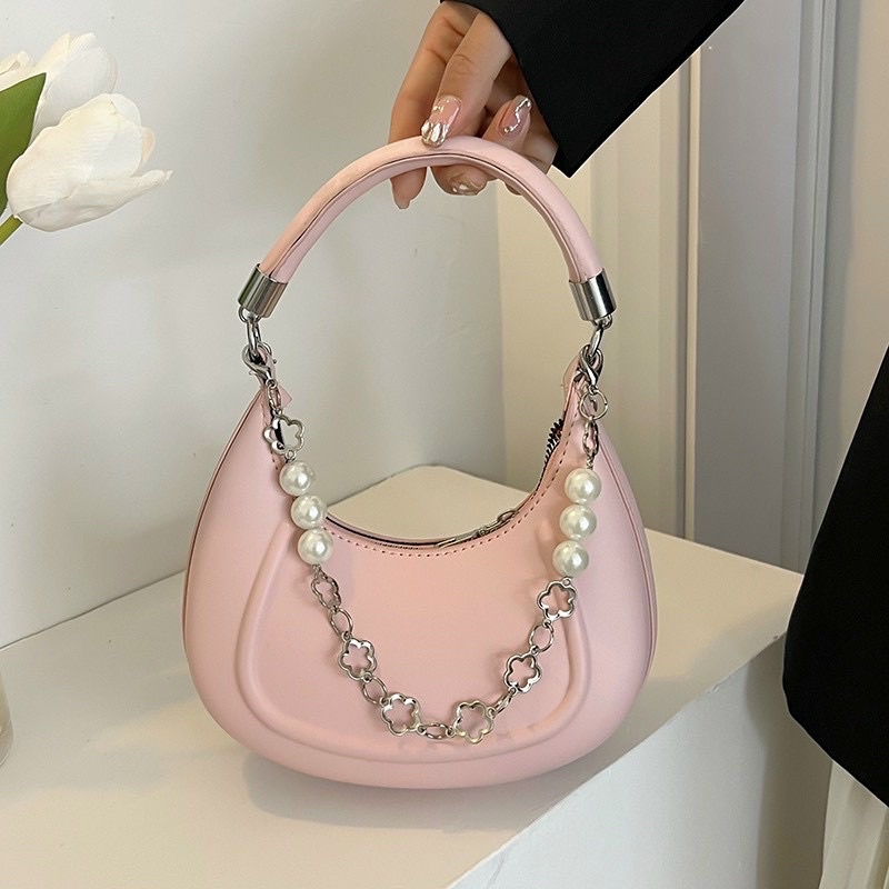 Túi Đeo Chéo , Cầm Tay Màu Trơn Thời Trang Hàn Quốc