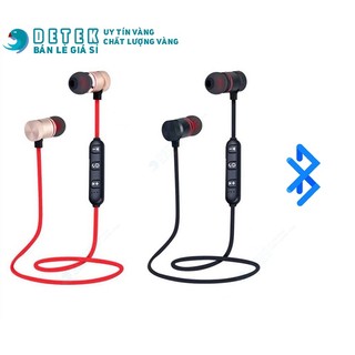 Tai nghe bluetooth 2 bên S8 có dây choàng cổ 2 đầu hít nam châm - bao test không bảo hành