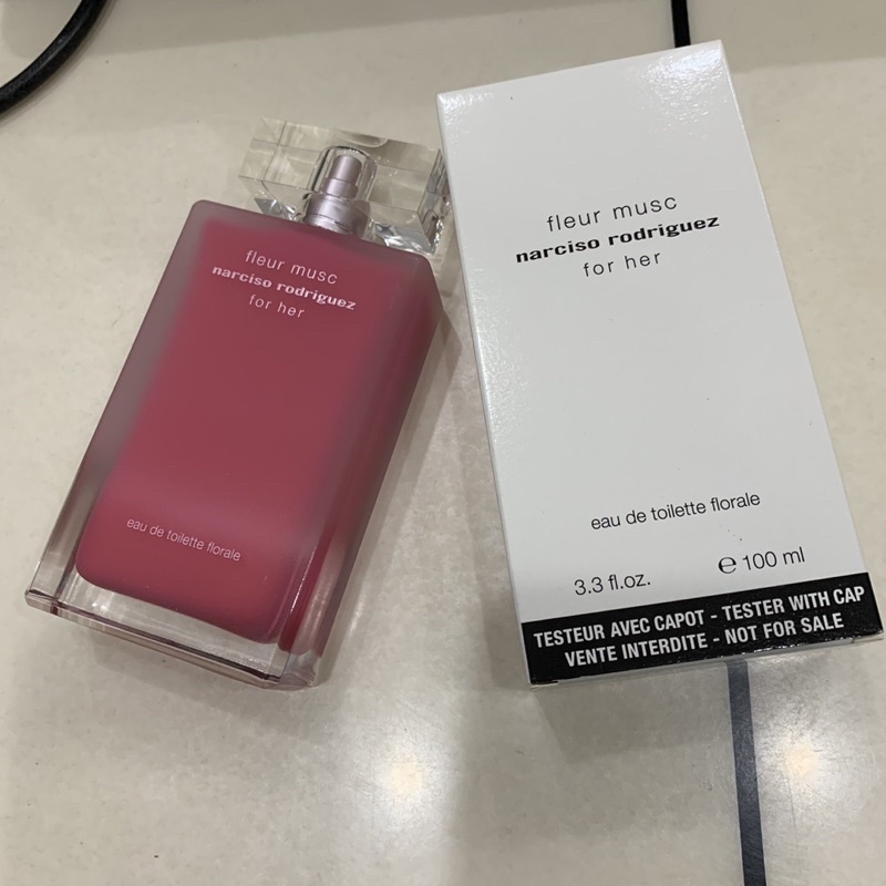 Nước hoa Nữ Tester Narciso Rodriguez Fleur Musc For Her EDT Florale 100ml (như hình)