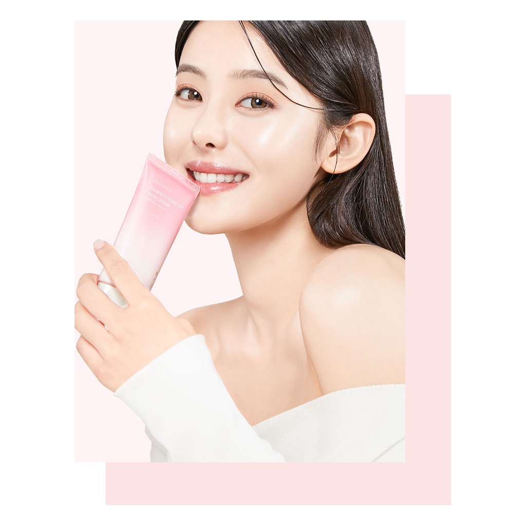 Kem chống nắng MERYTHOD SPF50+ PA++++ nâng tông màu da hoàn hảo làm sáng da Perfect Tone Up Sun Cream50ml