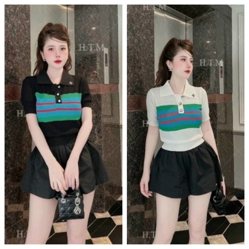 &SÉT BỘ QC CÁ TÍNH,ÁO LEN NÚT GÀI BẺ CHẤT LEN DỆT KIM/QUẦN LƯNG CAO CHẤT ĐẸP( S,M) CHUẨN MẪU MANG.