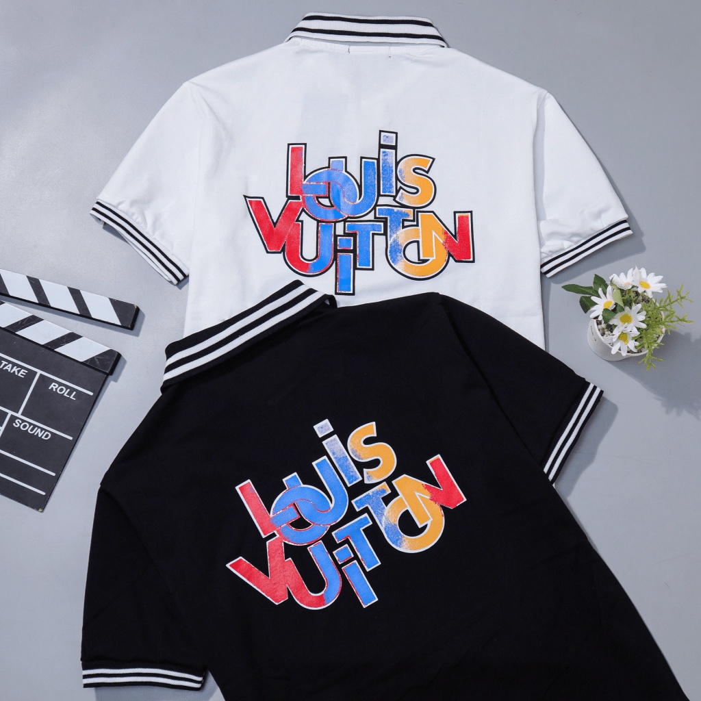 Áo Thun Nam Cao Cấp Cổ Trụ Vải Cotton Mềm Mát Phong Cách Trẻ Trung Lịch Lãm NEW UNISEX