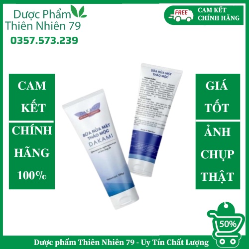 Sữa Rửa Mặt DAKAMI Cam Kết Chính Hãng