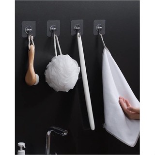 Móc Dán Tường Chịu Lực, Móc treo đồ siêu dính dán tường treo nhà tắm nhà bếp siêu dính