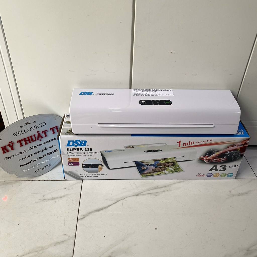 Máy ép plastic DSB Super 336 ( khổ A3)