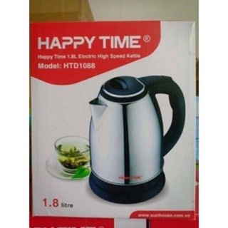 Ấm siêu tốc inox 1.8L HAPPY TIME HTD1088