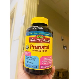 VITAMIN TỔNG HỢP PRENATAL MULTI DHA MỸ 150V (Mẫu mới)