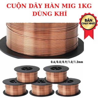 Cuộn dây hàn MIG 1kg dùng bình khí